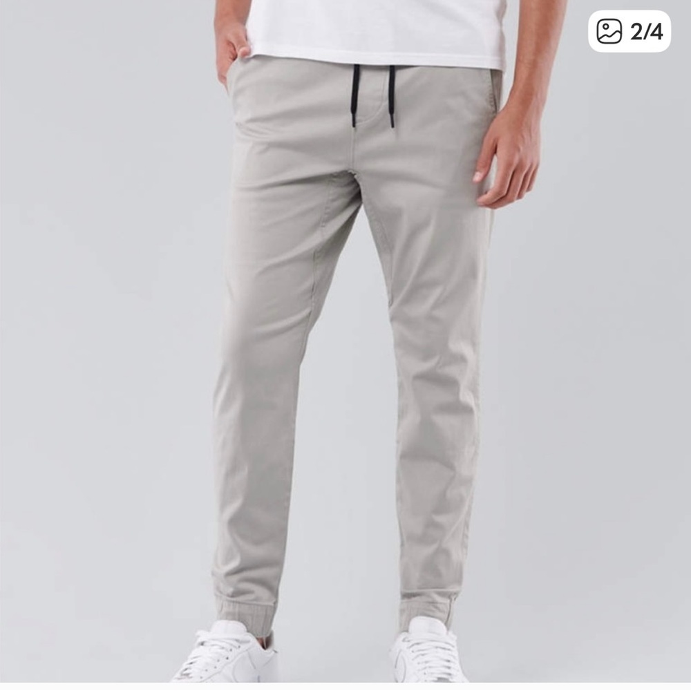 Hollister Mens Stretch Skinny Jogger pants